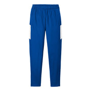Royal/White pant