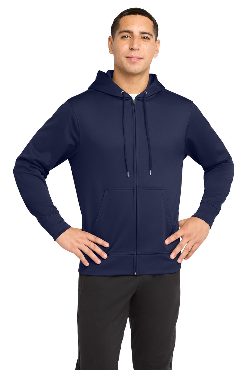 DRIEQUIP Sport-Wick Fleece Full-Zip Hooded Jacket
