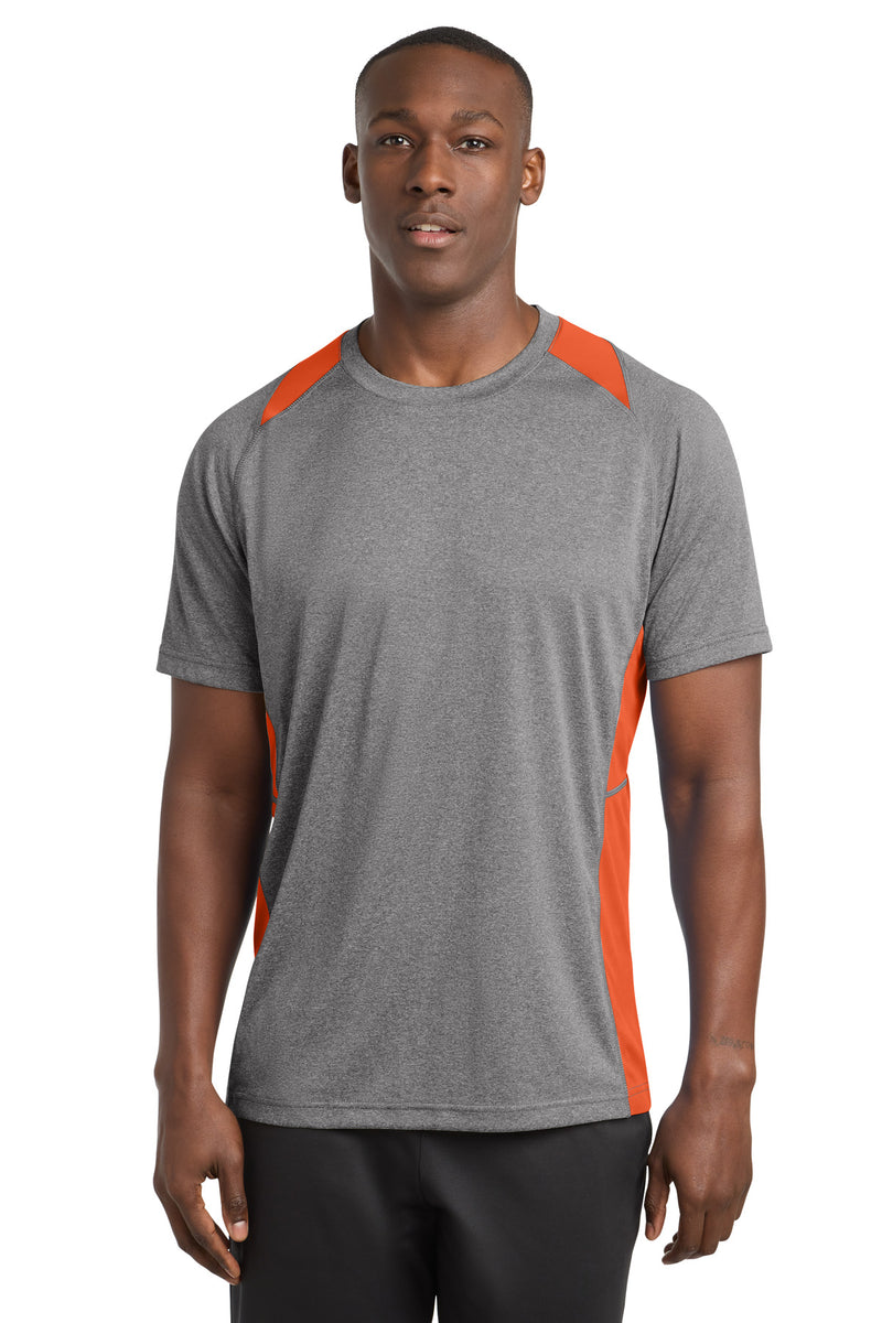 DRIEQUIP Heather Colorblock Contender Tee