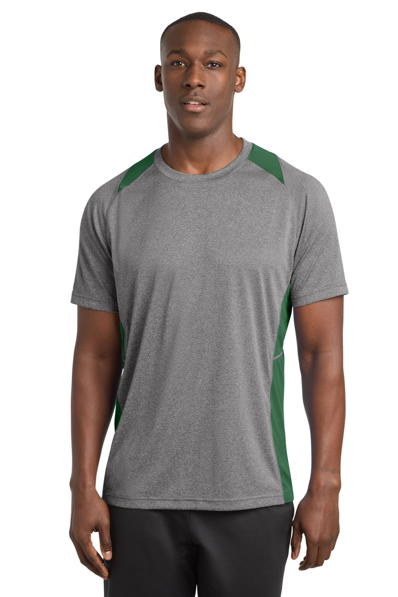 DRIEQUIP Heather Colorblock Contender Tee