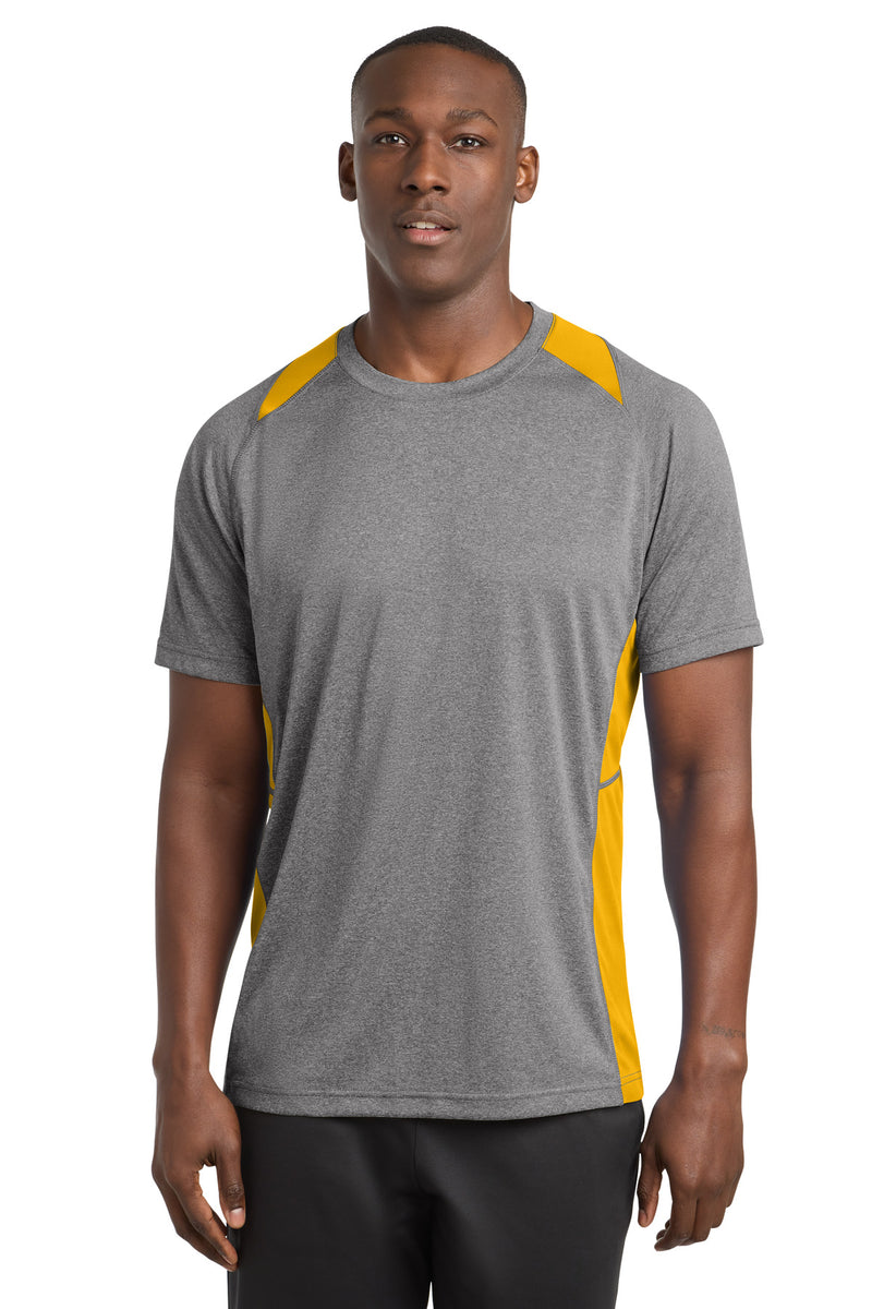 DRIEQUIP Heather Colorblock Contender Tee