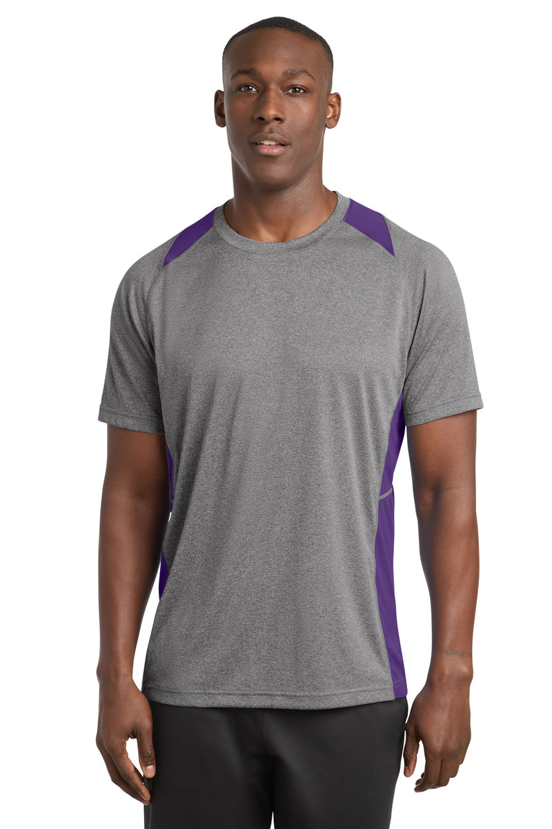 DRIEQUIP Heather Colorblock Contender Tee
