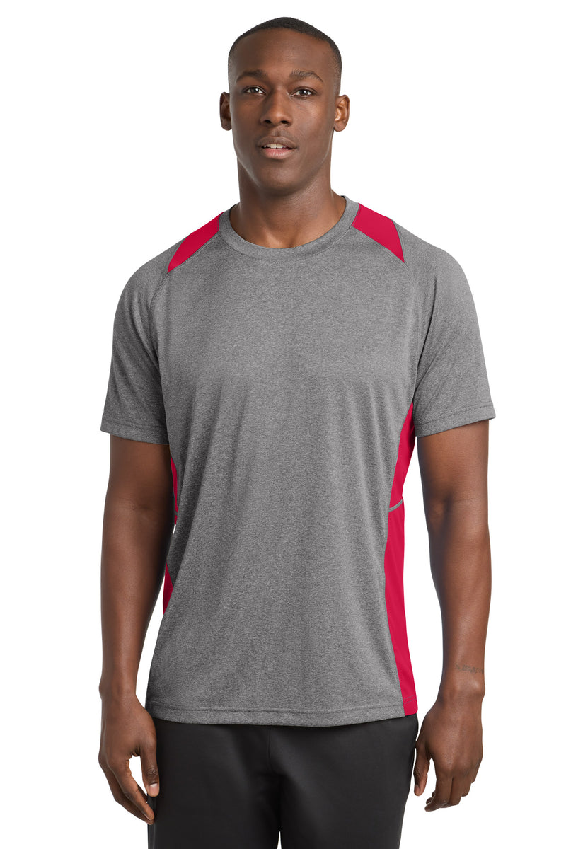 DRIEQUIP Heather Colorblock Contender Tee