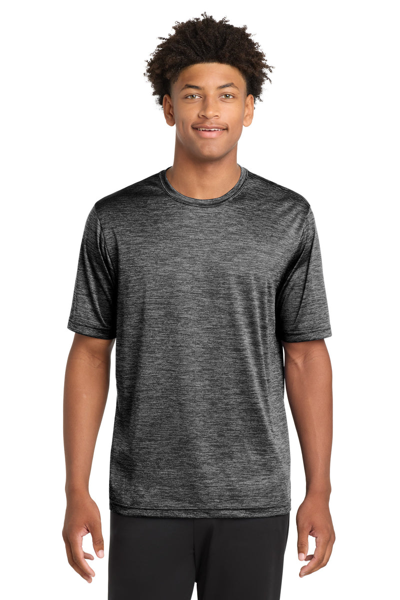 DRIEQUIP Electric Heather Tee with Moisture-Wicking Technology