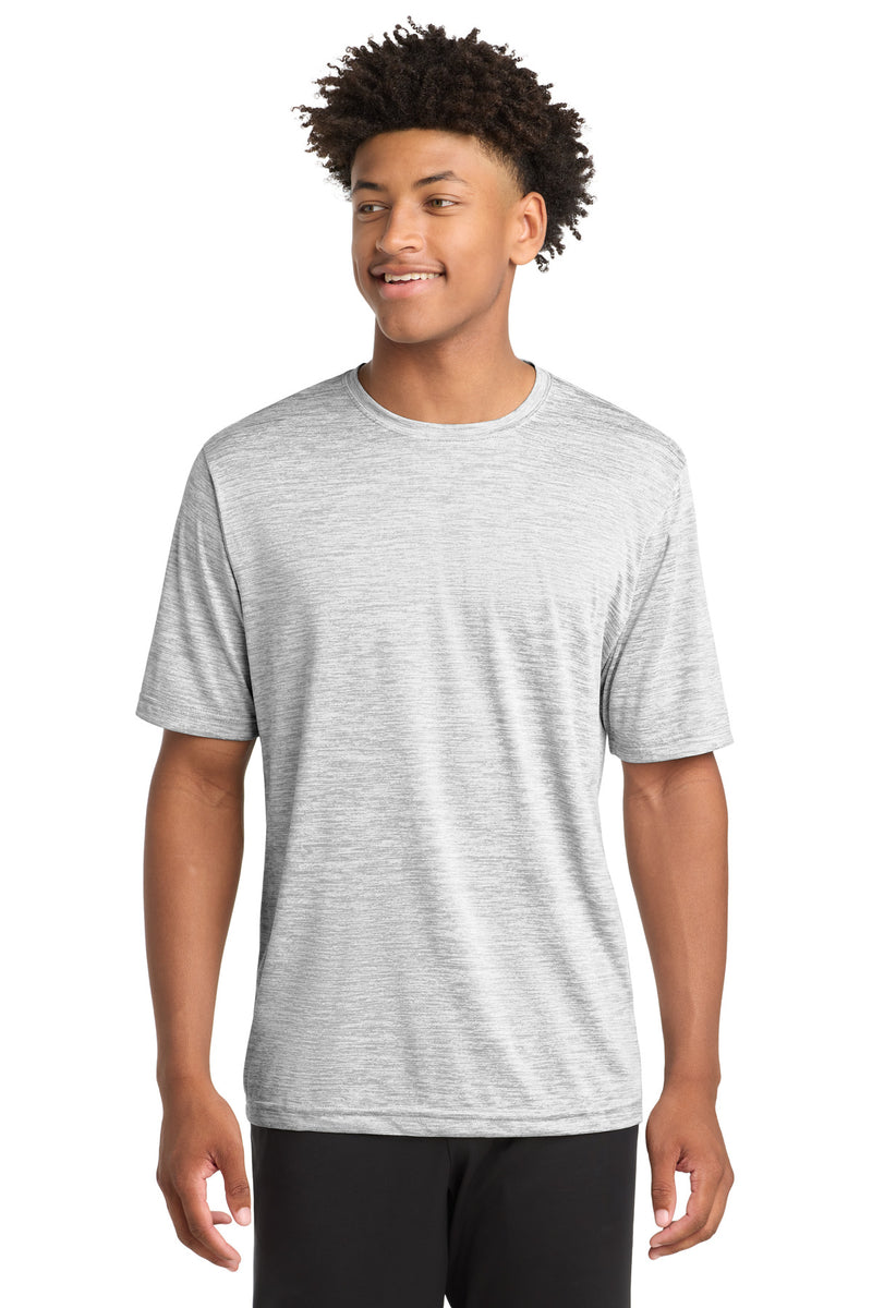 DRIEQUIP Electric Heather Tee with Moisture-Wicking Technology