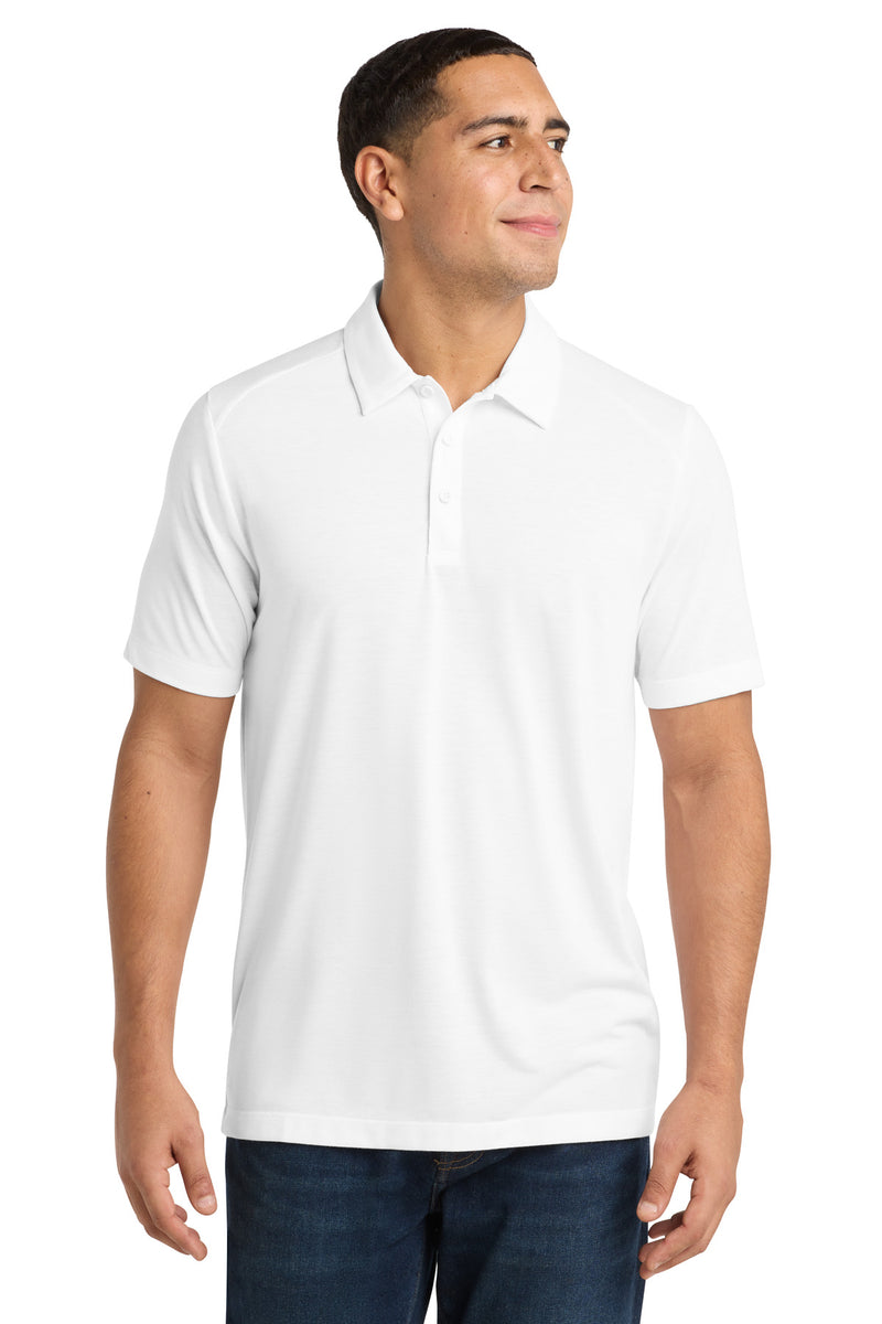 DRIEQUIP Tri-Blend Moisture Wicking Polo with Fade-Resistant Technology