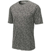 Grey Concrete Digital Camo Workout Moisture Wicking Tee