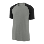Black/Vintage Heather short sleeve shirt