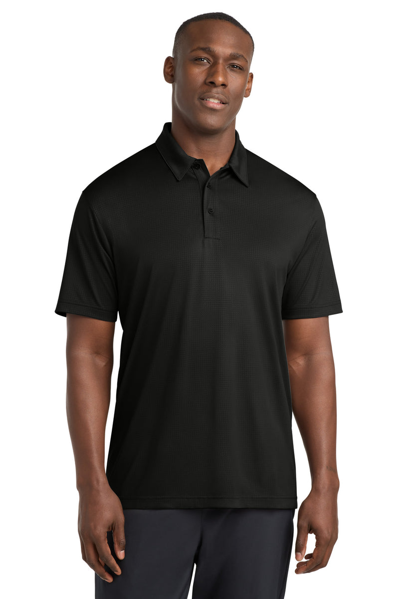 DRIEQUIP Embossed Moisture Wicking Tough Polo ®