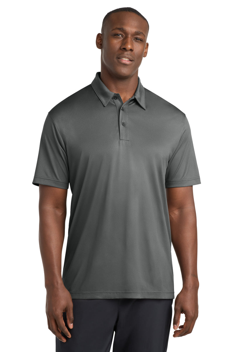 DRIEQUIP Embossed Moisture Wicking Tough Polo ®