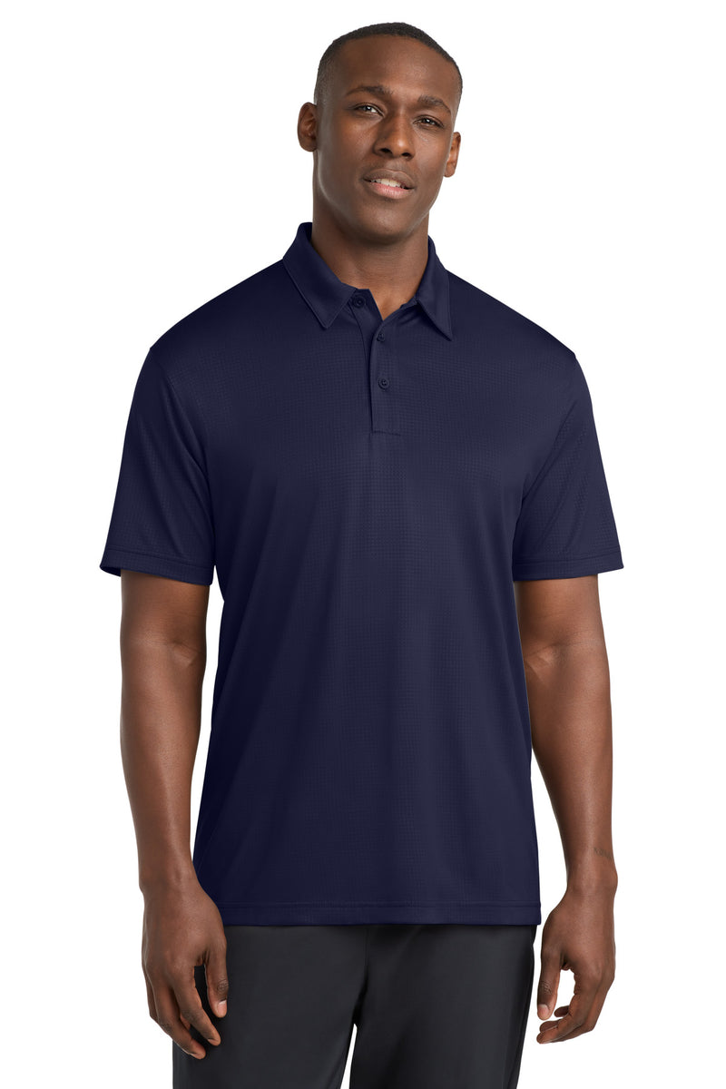 DRIEQUIP Embossed Moisture Wicking Tough Polo ®
