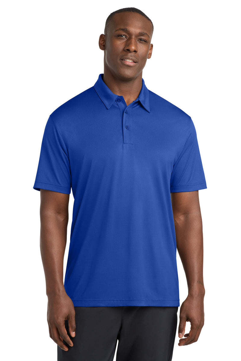DRIEQUIP Embossed Moisture Wicking Tough Polo ®