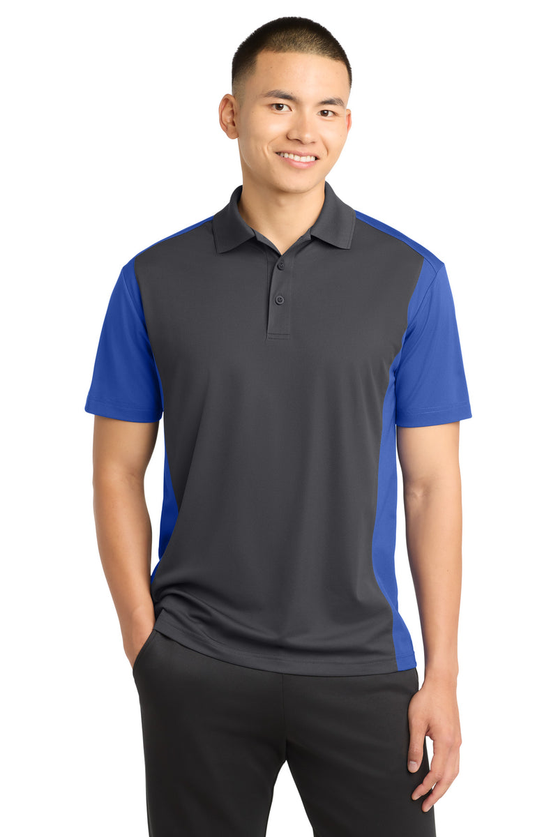 DRIEQUIP Colorblock Micropique Sport-Wick ® Polo