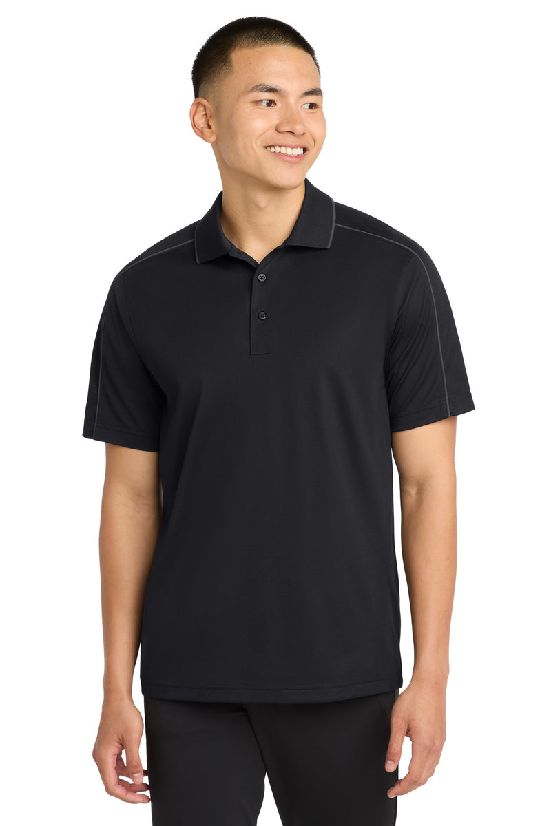 DRIEQUIP Micropique Sport-Wick ® Piped Polo