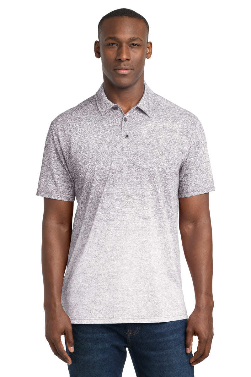 DRIEQUIP Ombre Heather Polo