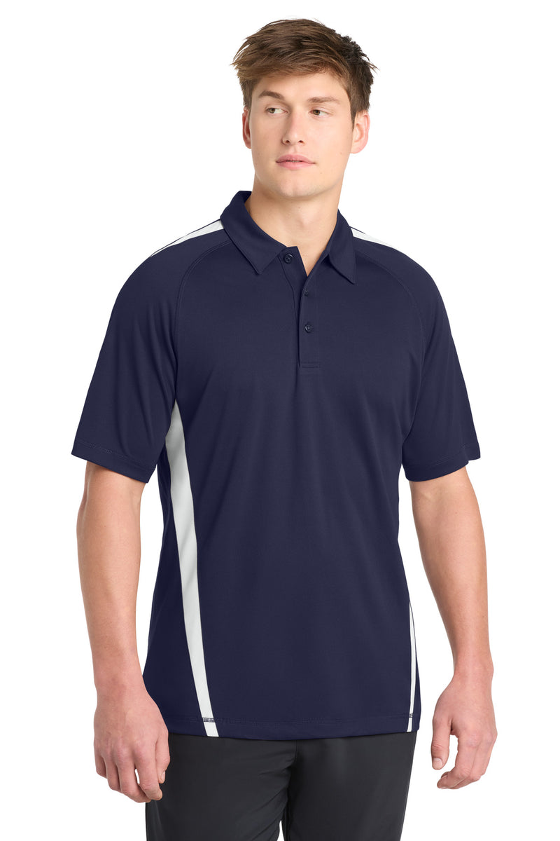 DRIEQUIP Moisture Wicking Micro-Mesh Colorblock Polo