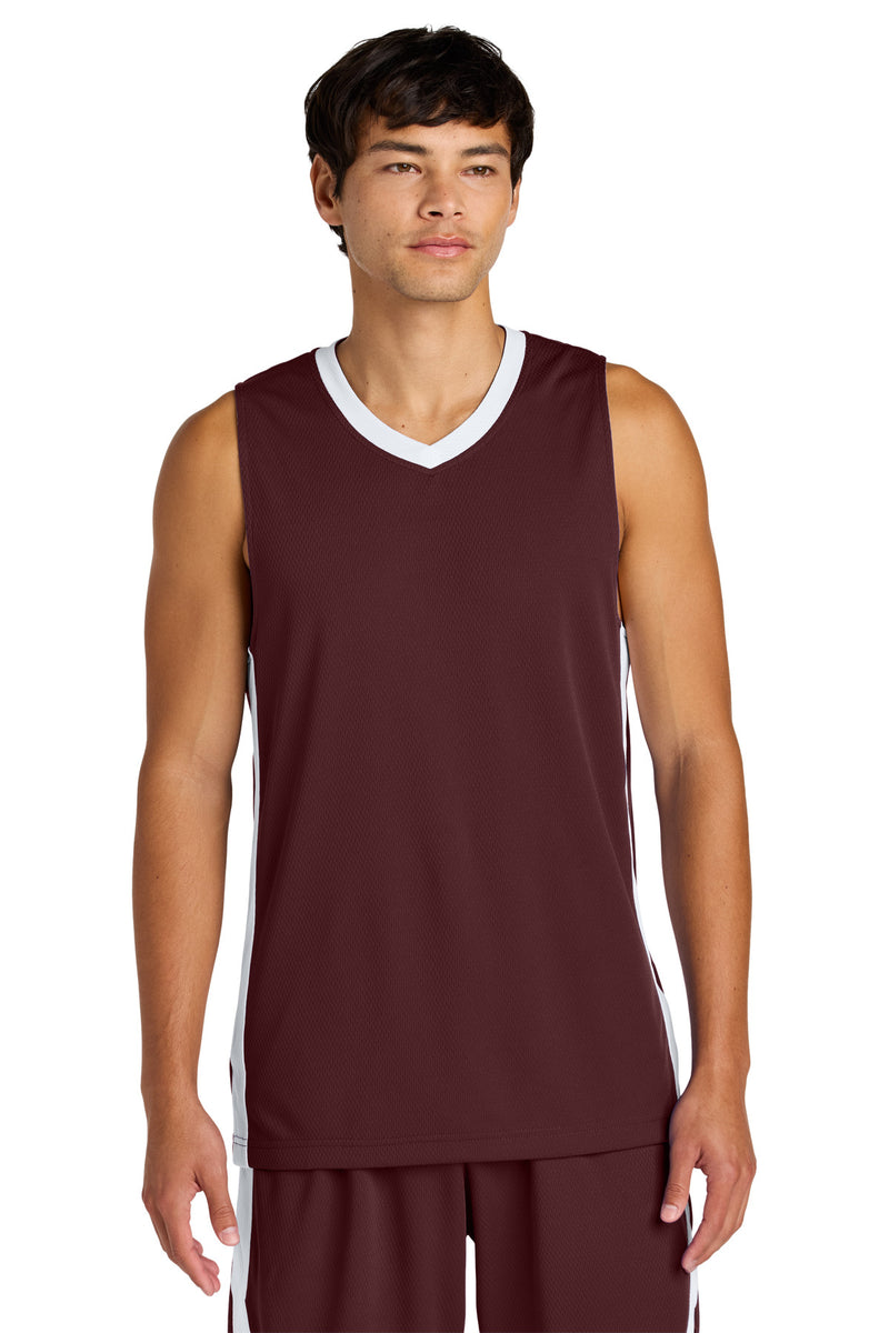 DRIEQUIP Rival Basketball Reversible Jersey with Moisture-Wicking Mesh