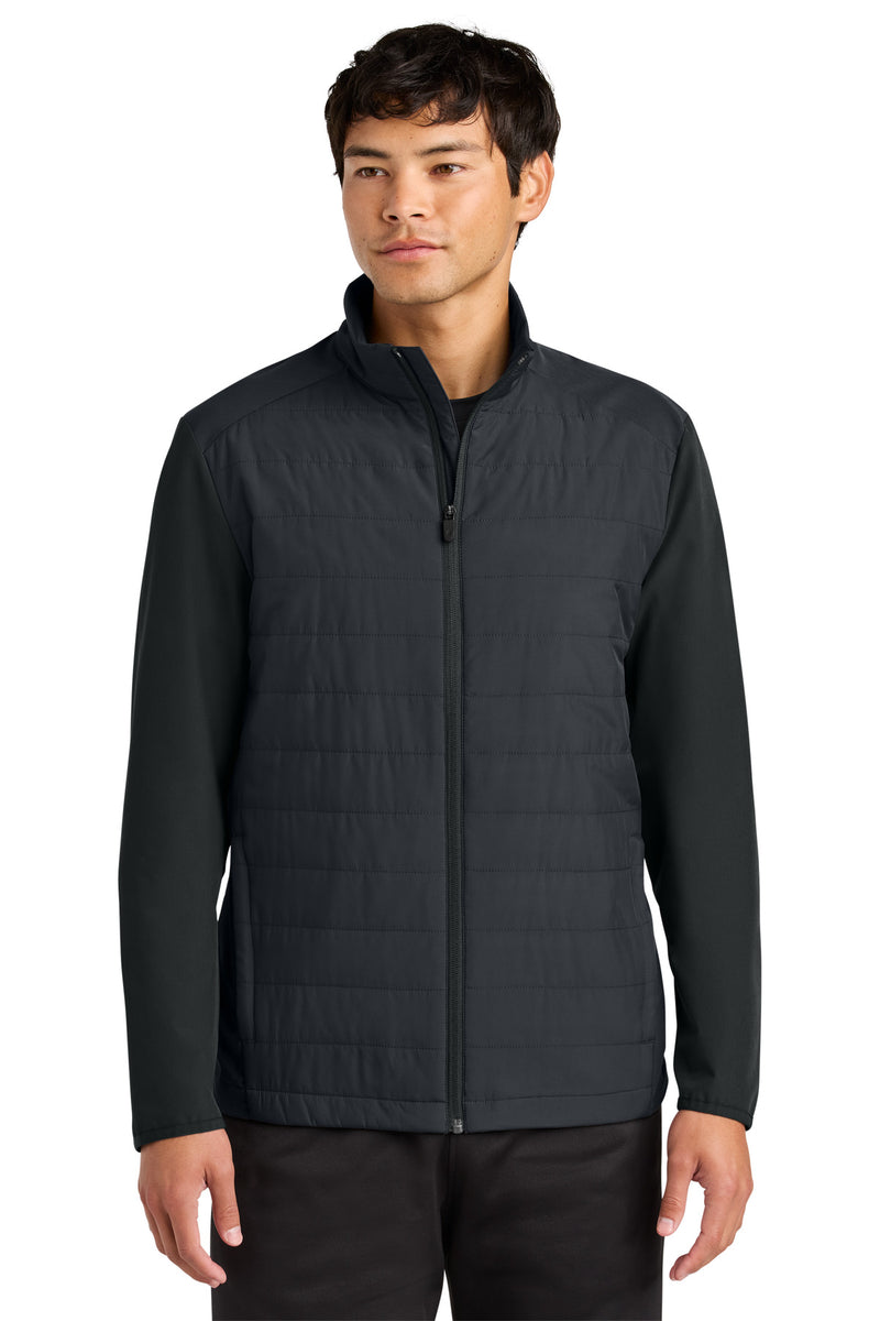 DRIEQUIP Hybrid Jacket with Water-Repellent Coating