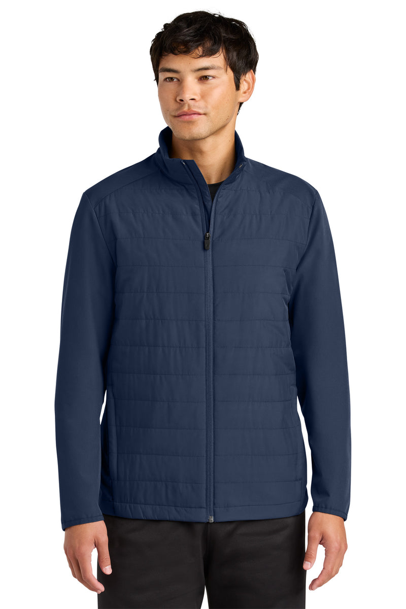 DRIEQUIP Hybrid Jacket with Water-Repellent Coating