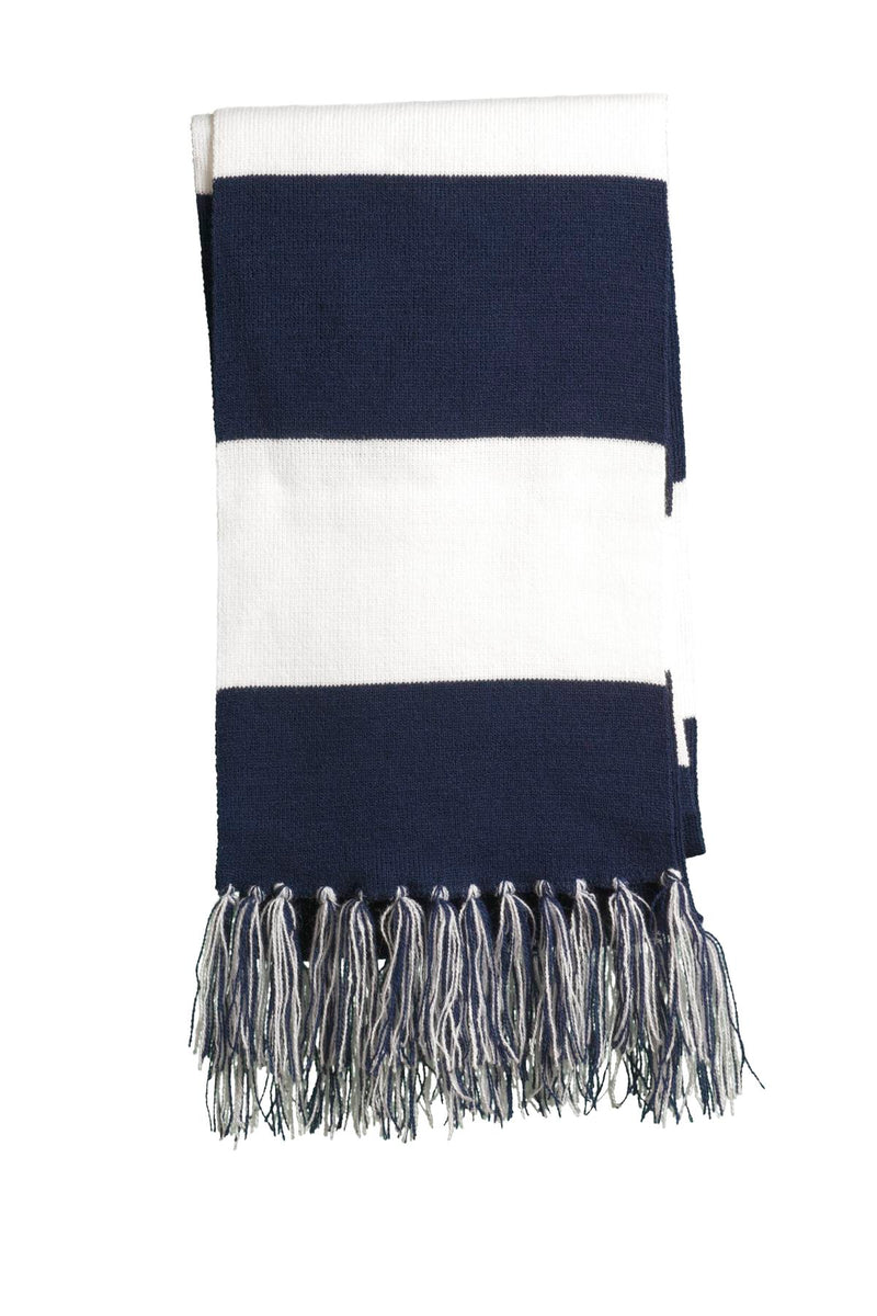 DRIEQUIP Spectator Scarf with Fringe Detail