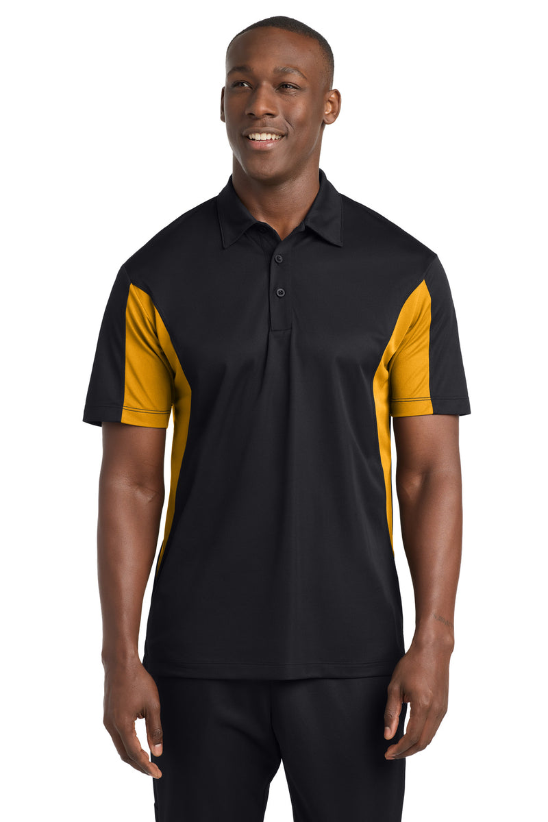 DRIEQUIP Tall Side Blocked Micropique Sport-Wick ® Polo T