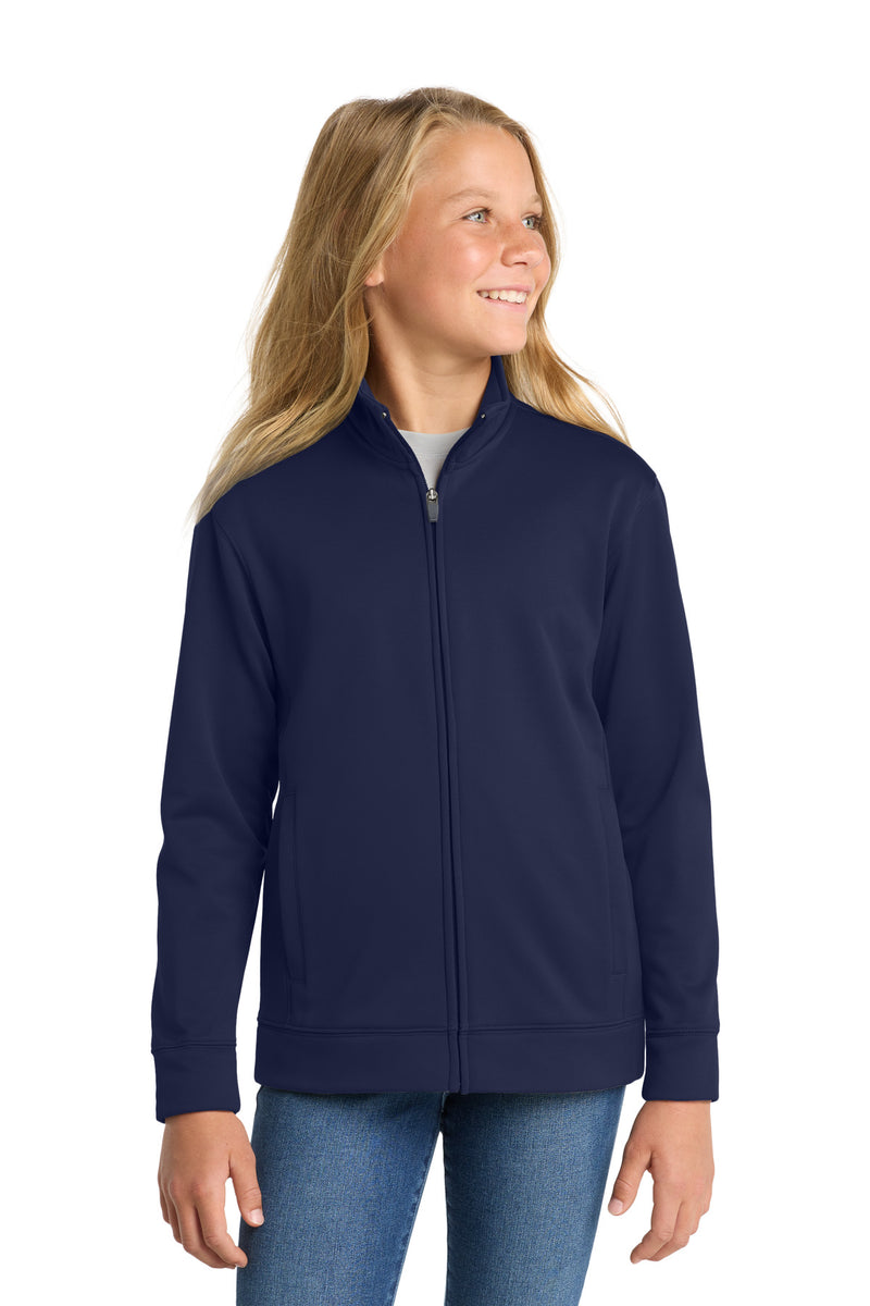 DRIEQUIP Youth Sport-Wick ® Fleece Full-Zip Jacket Y