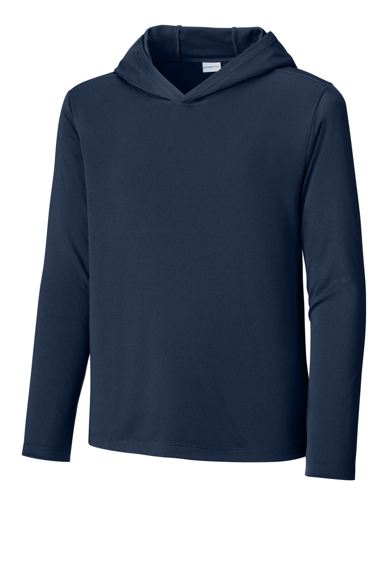 DRIEQUIP Youth Posi-UV Pro Long Sleeve Hoodie with UPF 50 Sun Protection