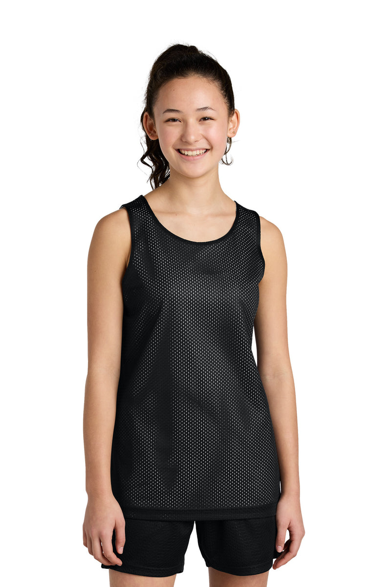 DRIEQUIP Youth Reversible Mesh Tank with Color-Lock Technology