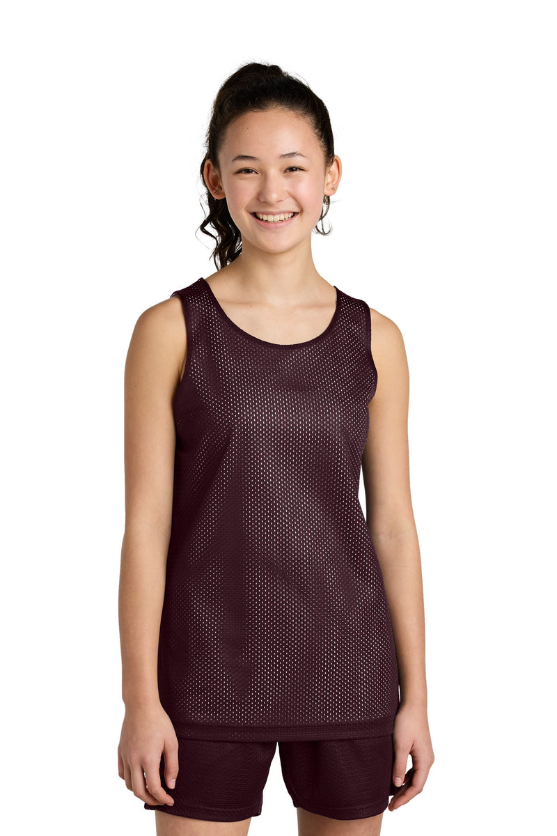 DRIEQUIP Youth Reversible Mesh Tank with Color-Lock Technology