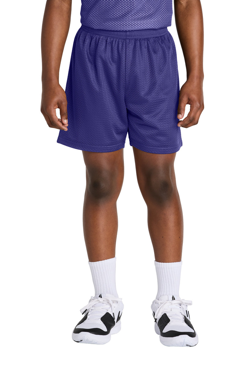DRIEQUIP Youth Moisture Wicking Mesh 5" Short