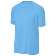 Carolina Blue Dash 2-Button Henley