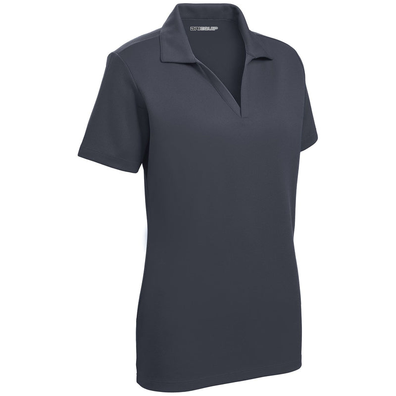 Women's DRIEQUIP Short Sleeve Racer Mesh Polo Shirts in Size XS-XL
