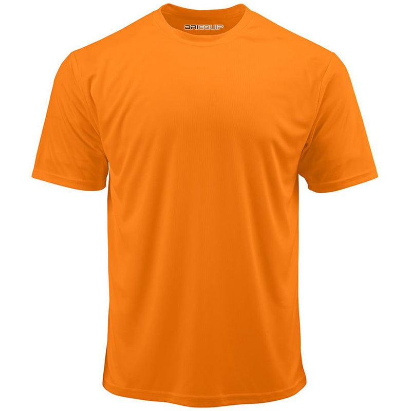 DRIEQUIP Men's Big & Tall Short Sleeve Moisture Wicking Athletic T-Shirts (TALL SIZING)
