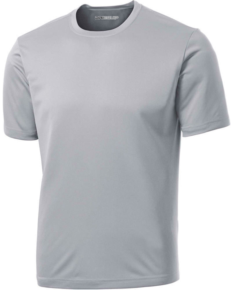 DRIEQUIP Men's Short Sleeve Moisture Wicking Athletic T-Shirts | XS-XL