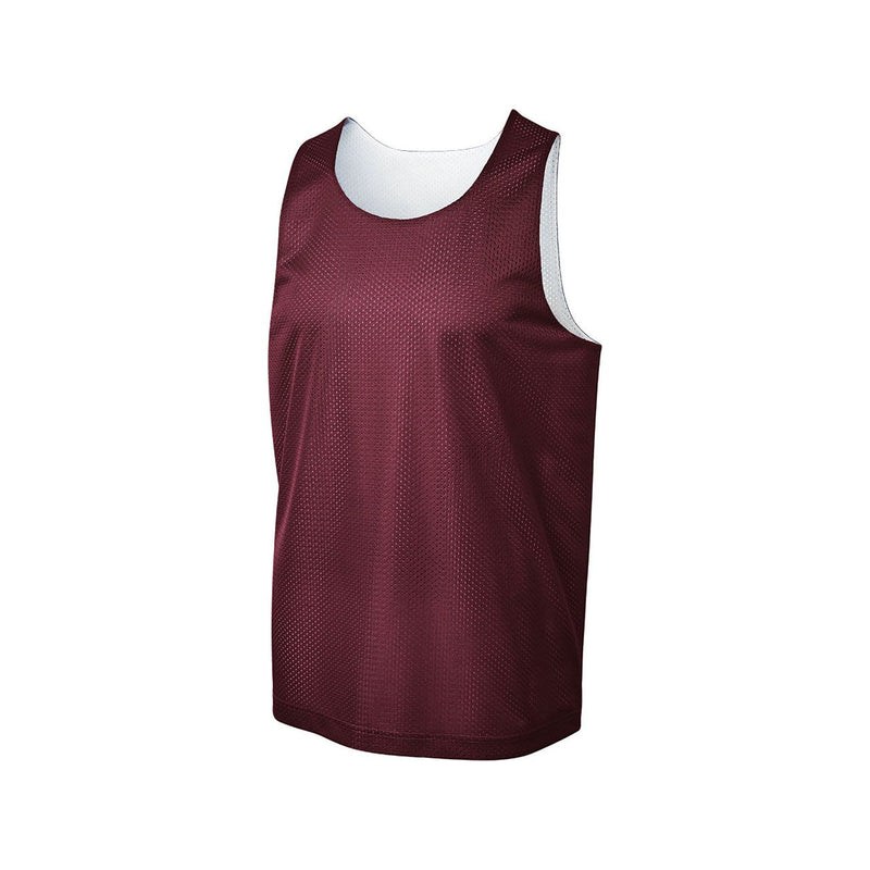 Maroon Mesh Classic Reversible Tank