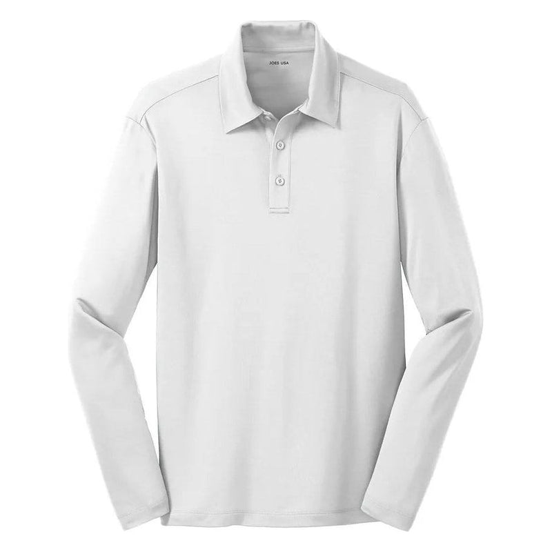 DRIEQUIP Moisture Wicking Long Sleeve Polo